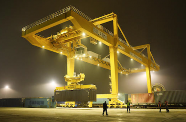 Novo ‘porto’ da China surge longe de qualquer mar