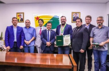 Gonzaga, Alan Rick e governo tratam sobre exportações e estrada até o Peru