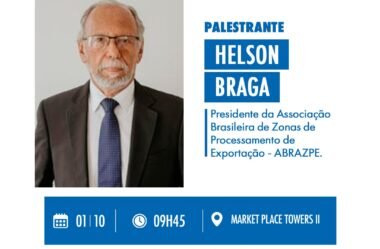 Presidente da ABRAZPE debate papel estratégico das ZPEs na EXPOLOG