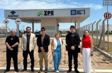 Receita Federal visita ZPE Cáceres e reforça parceria para o desenvolvimento das operações de comércio exterior